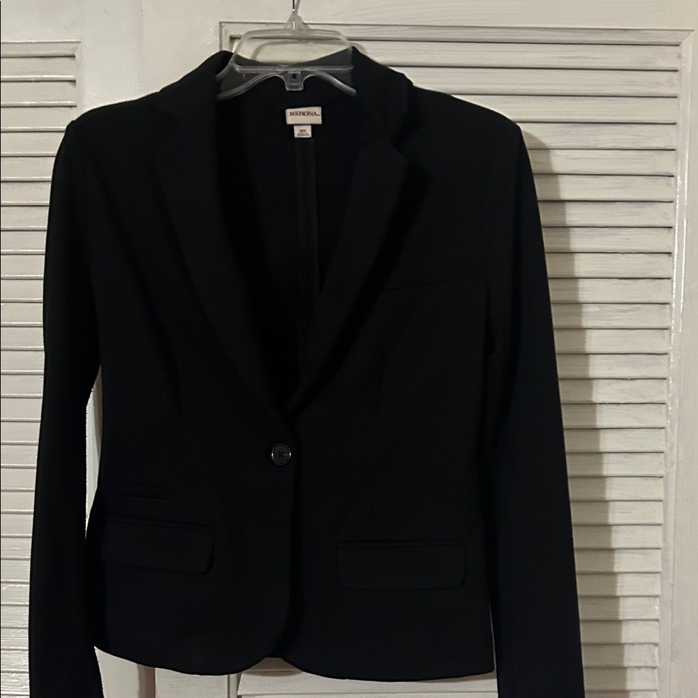 Merona Classic Black Suit Jacket